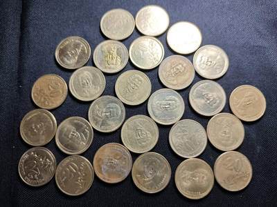 KK钱币收藏小铺   套币 批量/好品散币专场 2月预留时间 周末发货 -  希腊20德拉克马一组26枚