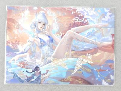 买就送独家PR！！龙虎卡牌-七六场（满200元包邮，无佣金，每周六结拍，欢迎送拍） 细沙彩闪 鸡腿 古风美女