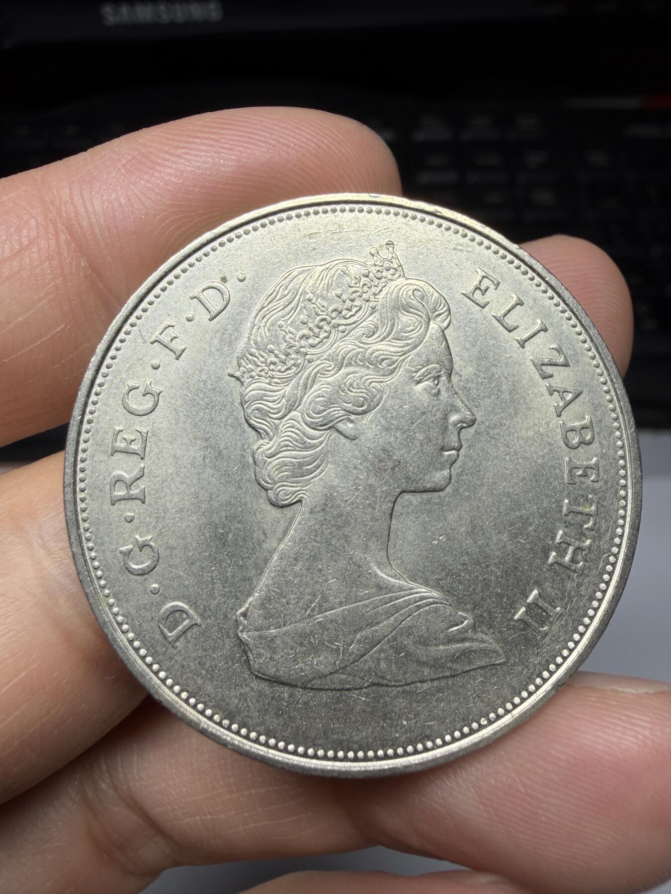 2026年集古藏今外币拍卖第二期-第9场—（总第309拍），可以寄存60天，满160元包邮。 1981年英国克朗纪念币