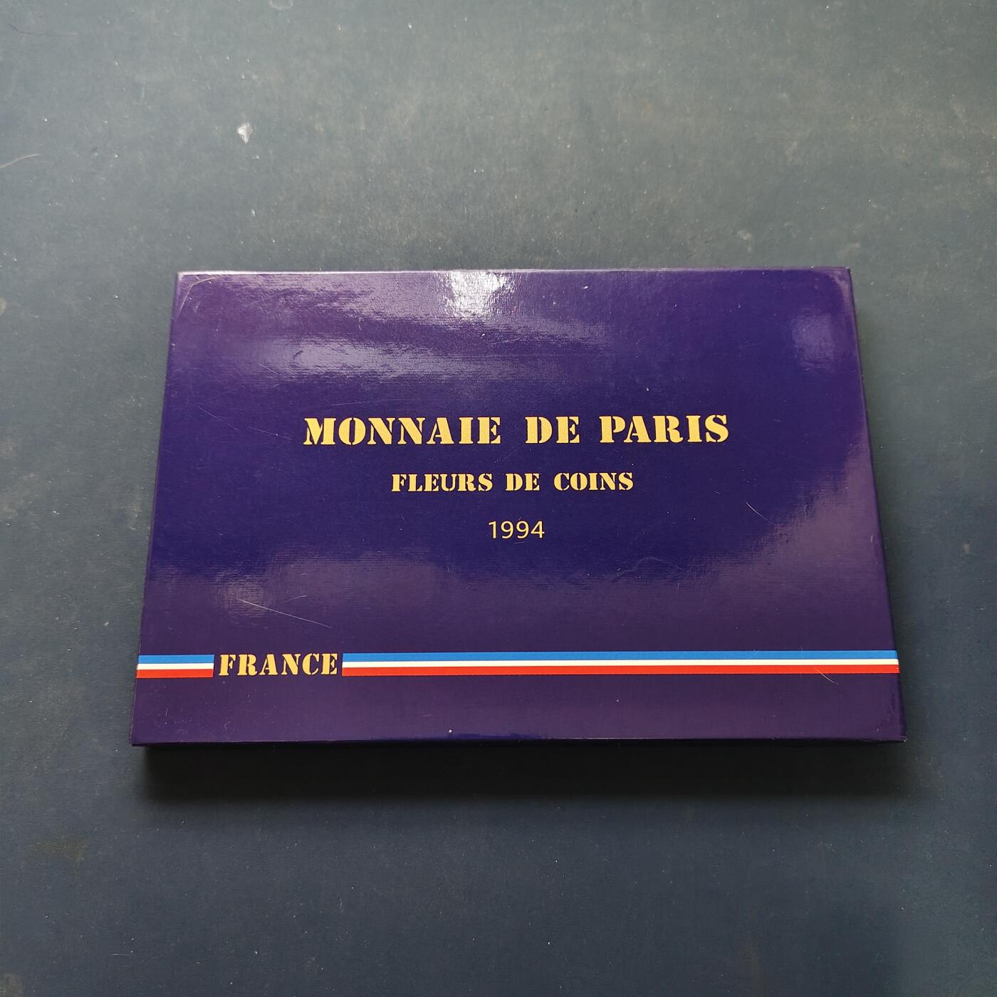 【全场包邮】纯粹捡漏拍506场-持续更新中 法国1994年官方FDC盒装套币