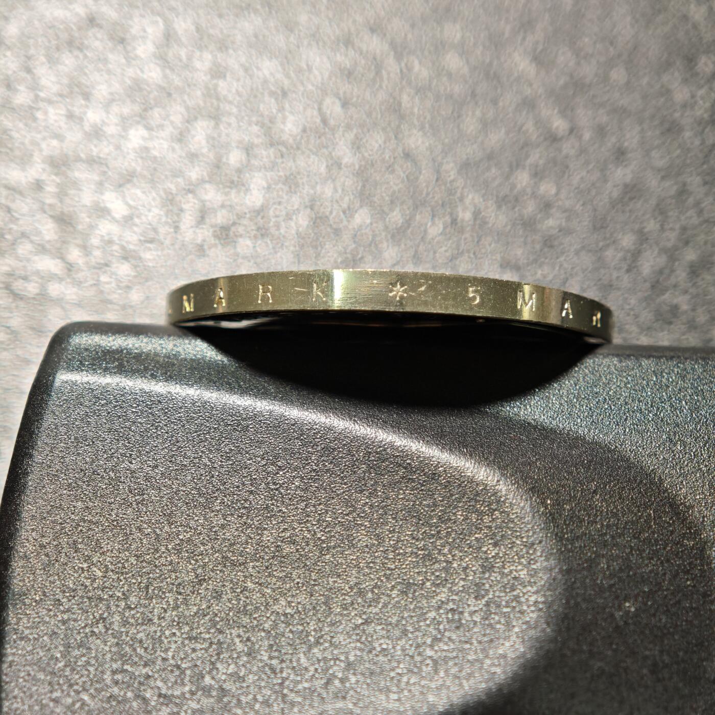 【德藏】世界币章拍卖第167期（拍品征集中~欢迎藏友联系） 1989年 东德和平主义者卡尔·冯·奥西茨基诞辰百年5马克纪念镍币 直径约：29mm；重约：12.3g