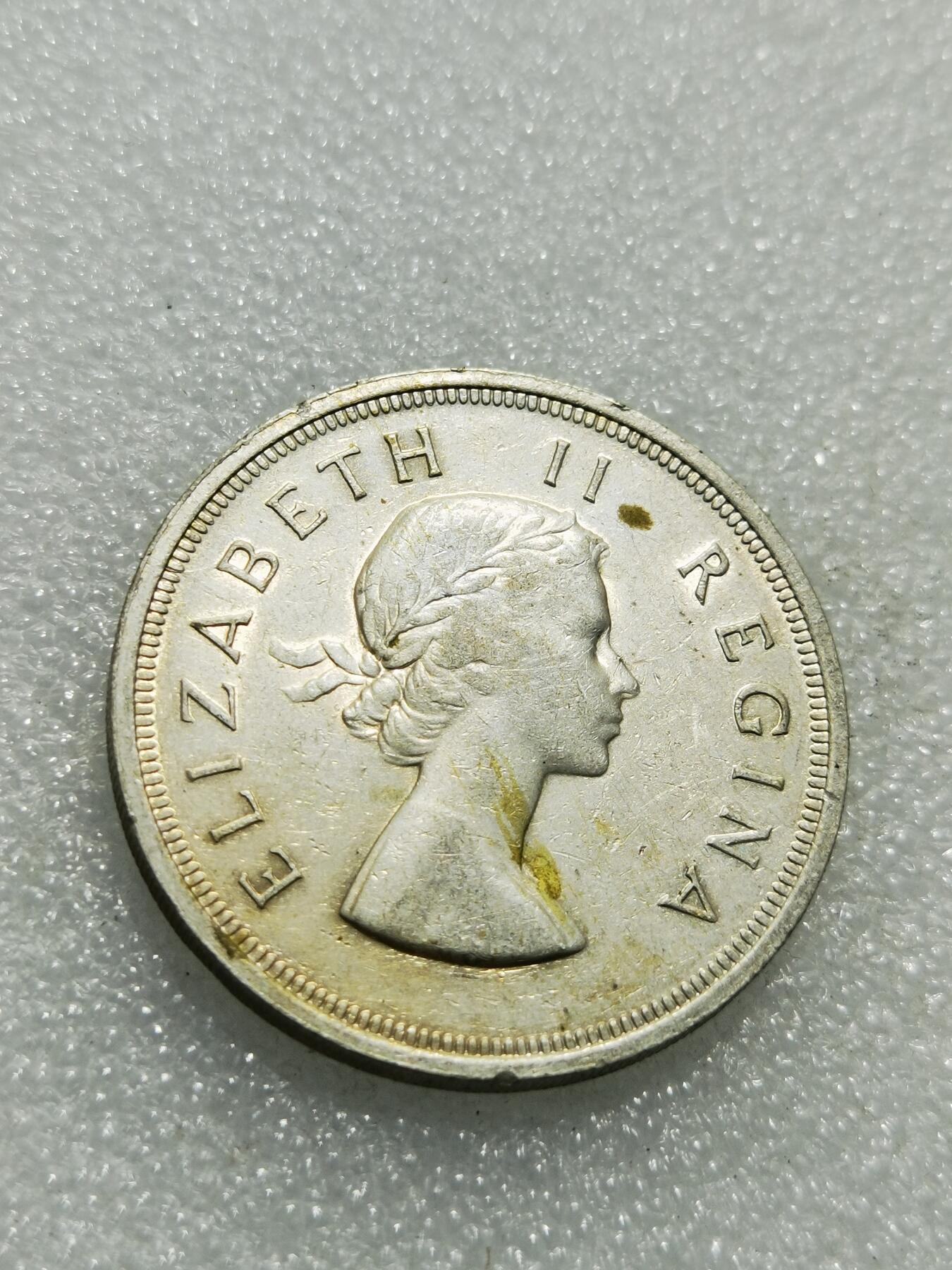 天下钱庄专场欢迎参拍 南非羚羊5先令银币