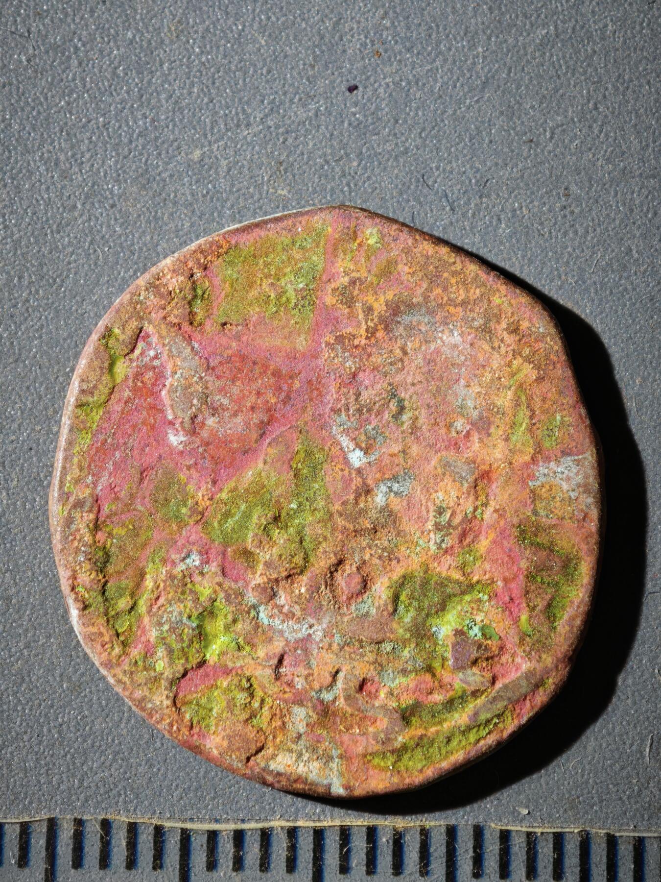 118期新疆红钱粟特钱币丝路钱币专场 B大蒙古帝国铜币