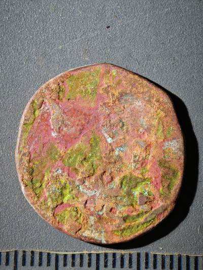 118期新疆红钱粟特钱币丝路钱币专场 B大蒙古帝国铜币