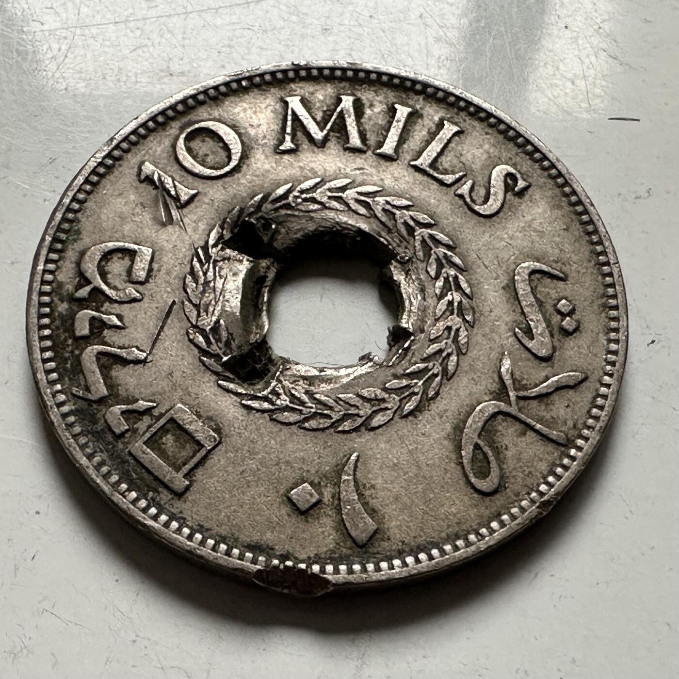 🌹外币初藏🌹🐯2026年第22场  每周二四六晚8️⃣点 接代拍 巴勒斯坦1934年10米尔 