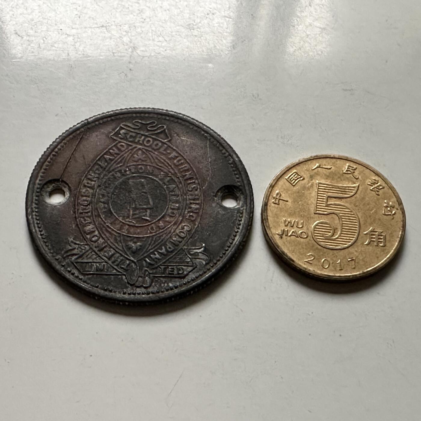 🌹外币初藏🌹🐯2026年第22场  每周二四六晚8️⃣点 接代拍 英国早期铜质代用币 32.4m m