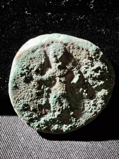 118期新疆红钱粟特钱币丝路钱币专场 C贵霜王朝铜币