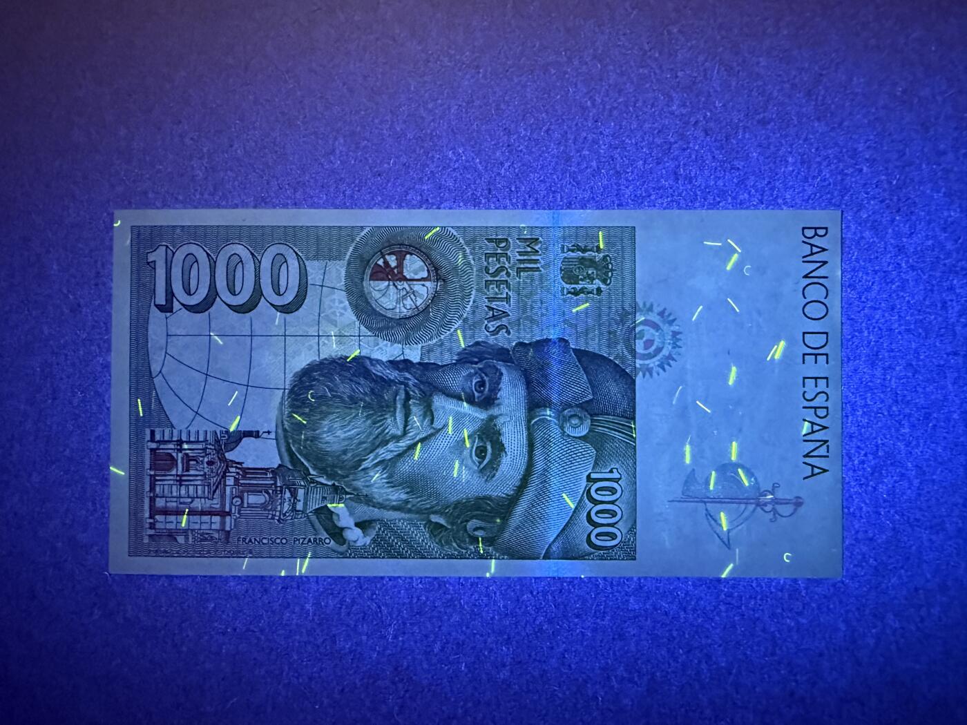 《艾美收藏》第234期-3.1周日外币精华场 西班牙1000比塞塔 UNC 1992年末版 无47