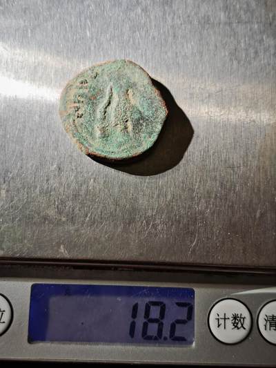 118期新疆红钱粟特钱币丝路钱币专场 C贵霜王朝铜币