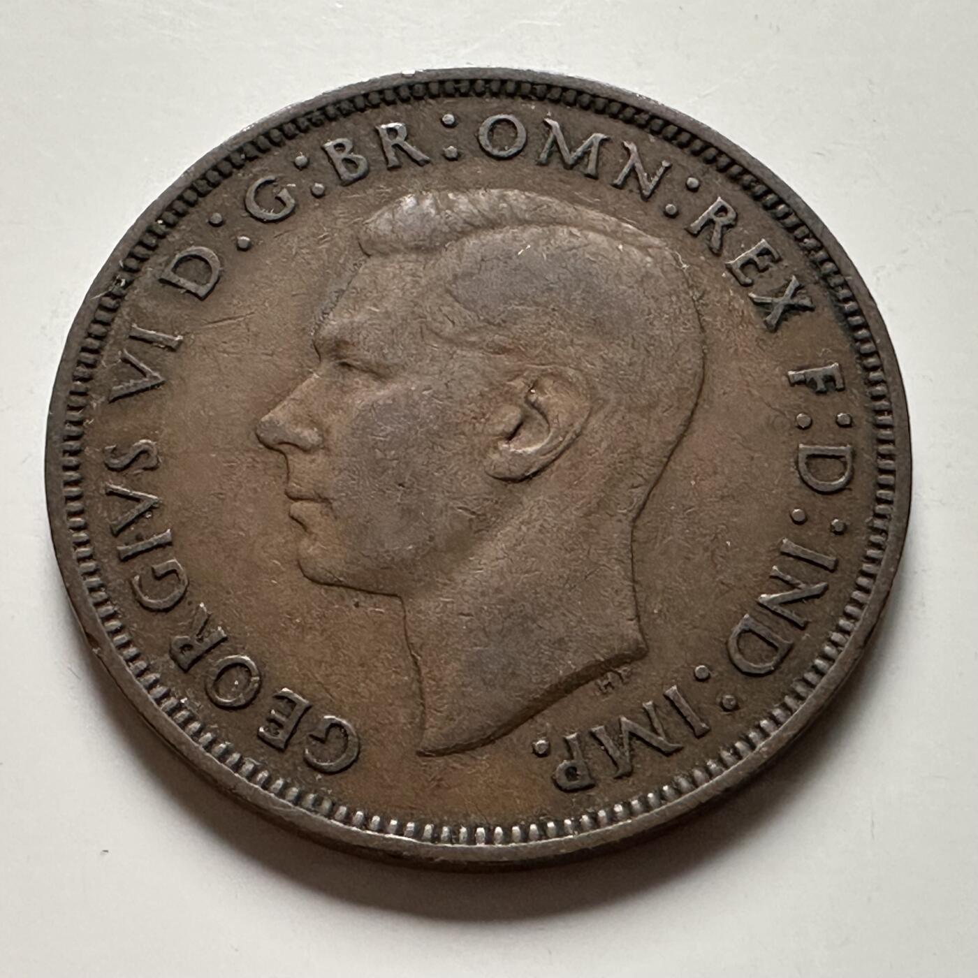 🌹外币初藏🌹🐯2026年第22场  每周二四六晚8️⃣点 接代拍 英国1939年一便士