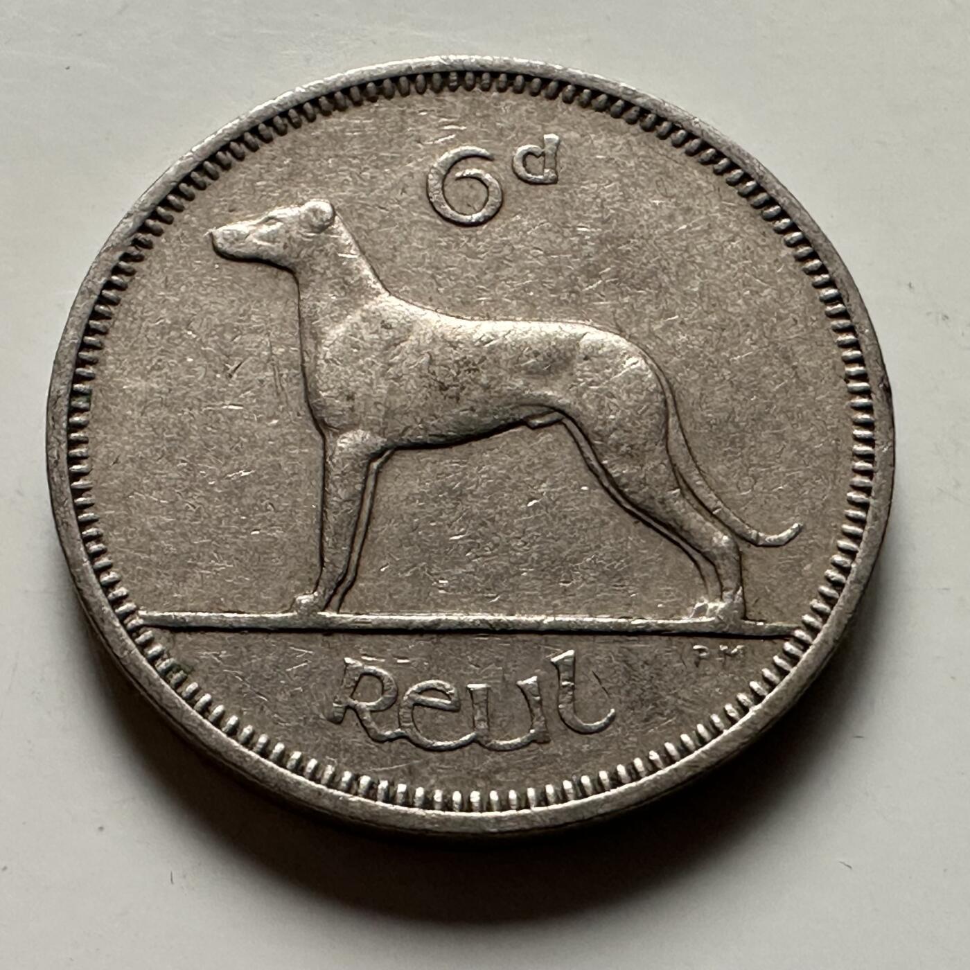 🌹外币初藏🌹🐯2026年第22场  每周二四六晚8️⃣点 接代拍 爱尔兰1959年六便士 