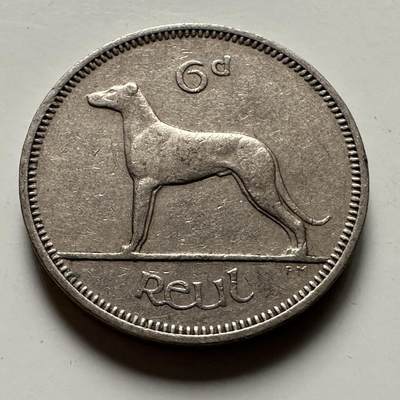 🌹外币初藏🌹🐯2026年第22场  每周二四六晚8️⃣点 接代拍 - 爱尔兰1959年六便士 