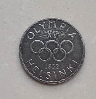 【币将精彩】世界钱币拍卖（2026-3-18） - 芬兰1952年奥运会500马克银币品如图