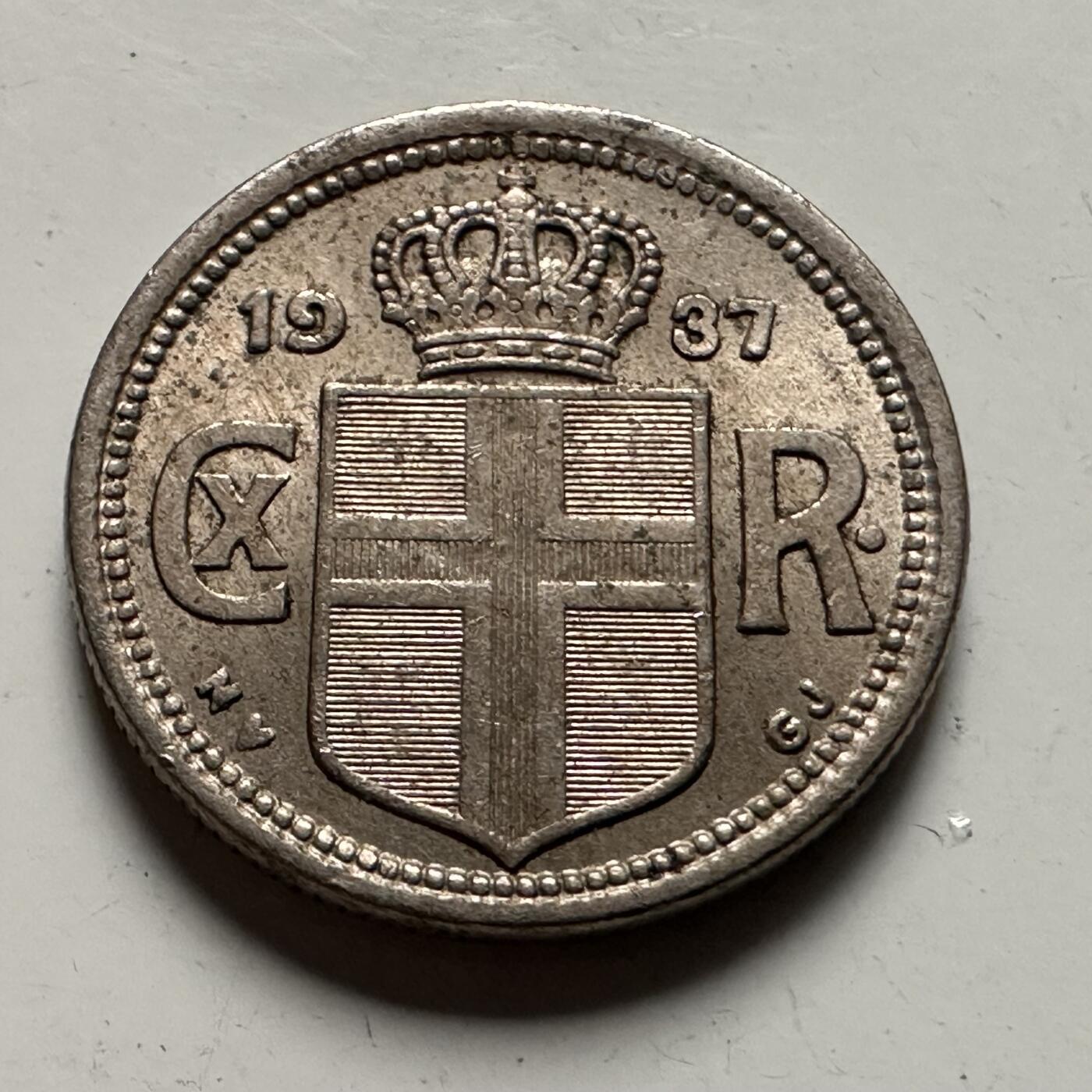 🌹外币初藏🌹🐯2026年第22场  每周二四六晚8️⃣点 接代拍 冰岛1937年25奥拉