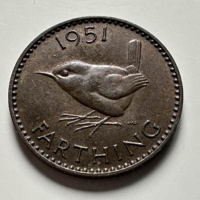 🌹外币初藏🌹🐯2026年第22场  每周二四六晚8️⃣点 接代拍 - 英国1951年一法新