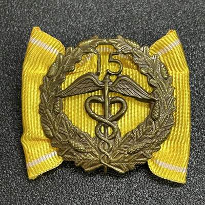 西秦中古拍卖第七十八期  - 芬兰商会服务15周年奖章 背后有厂标