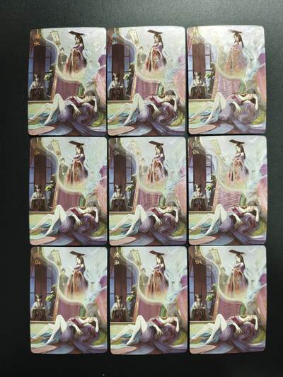 天玑星卡拍第174期《3.2周一截拍》持续收拍收评中 满赠卡需备注 - 轩辕春秋 三国志 潘淑 粗闪 九张