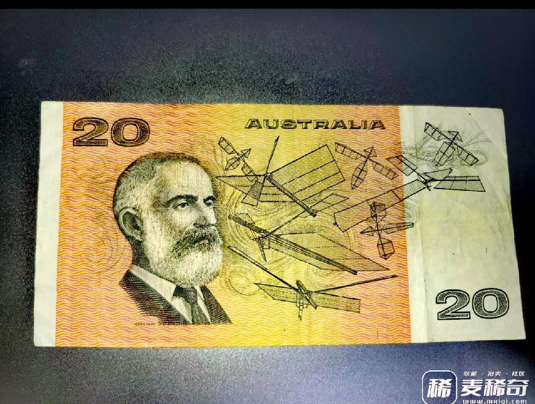 澳大利亚1994年20澳元美品纸币