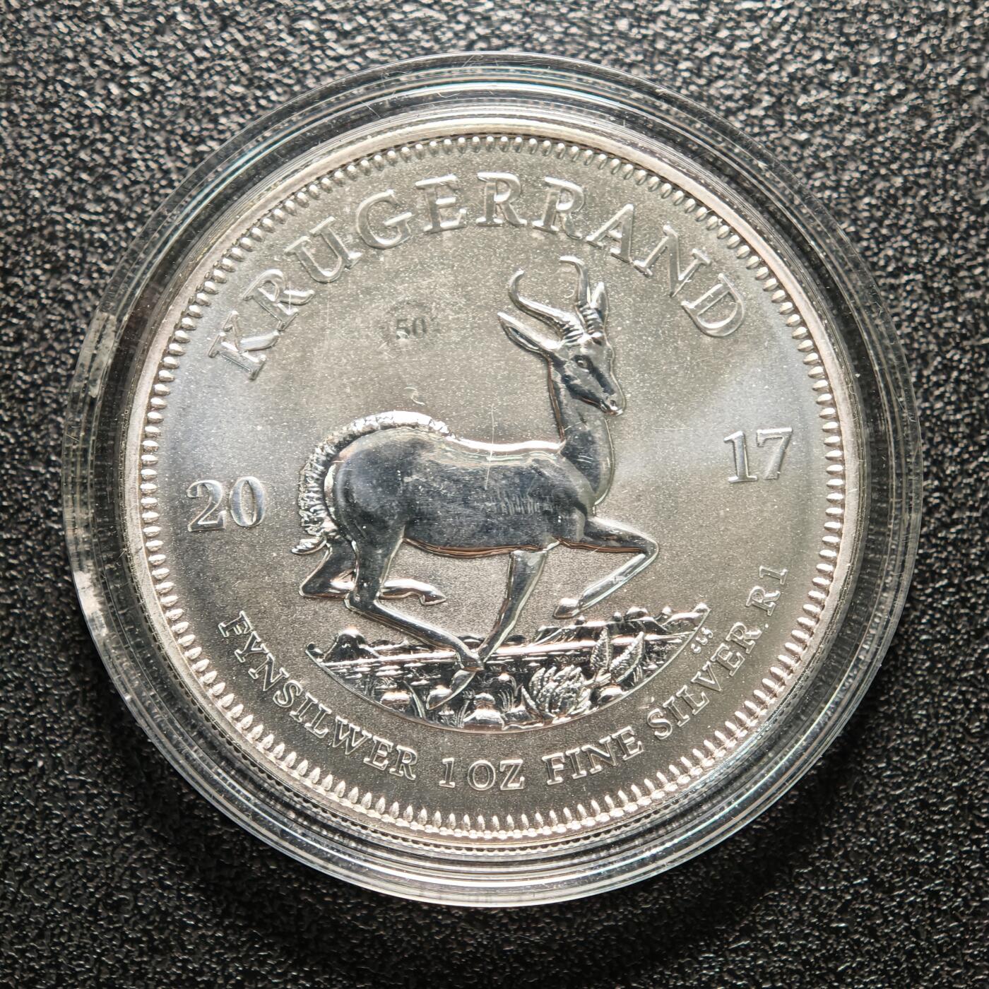 【德藏】世界币章拍卖第166期（拍品征集中~欢迎藏友联系） 2017年 南非克鲁格银币50周年版 999银 1盎司