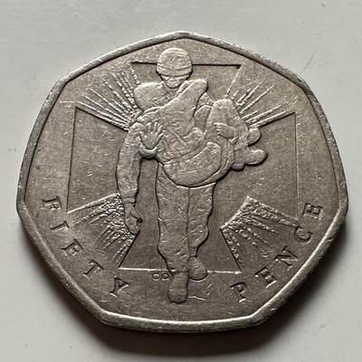 🌹外币初藏🌹🐯2026年第22场  每周二四六晚8️⃣点 接代拍 - 英国2006年VC勋章150周年英勇行为50便士