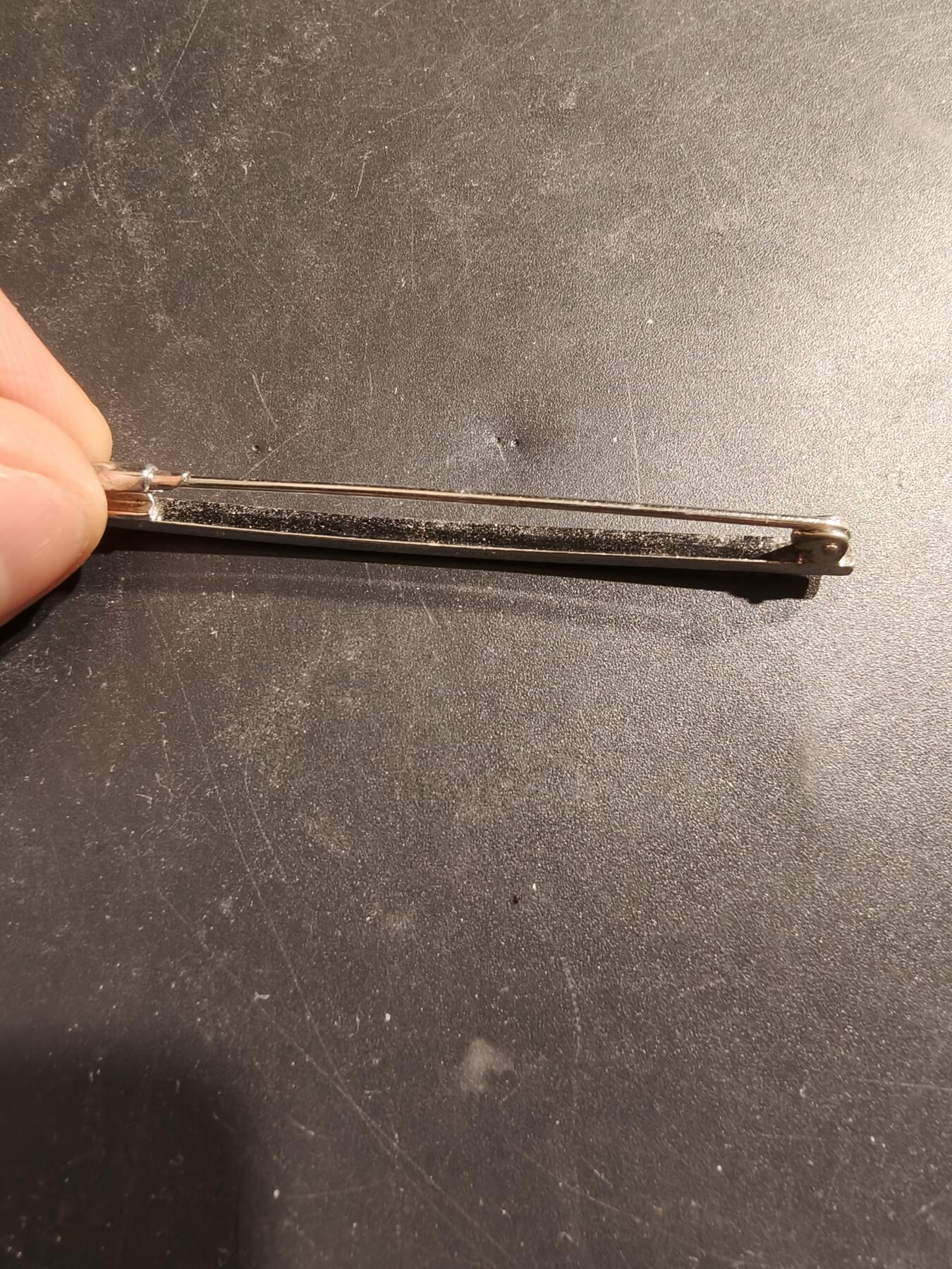 老王徽章第185期 法国银胸针     螃蟹银标镶钻     3.5g