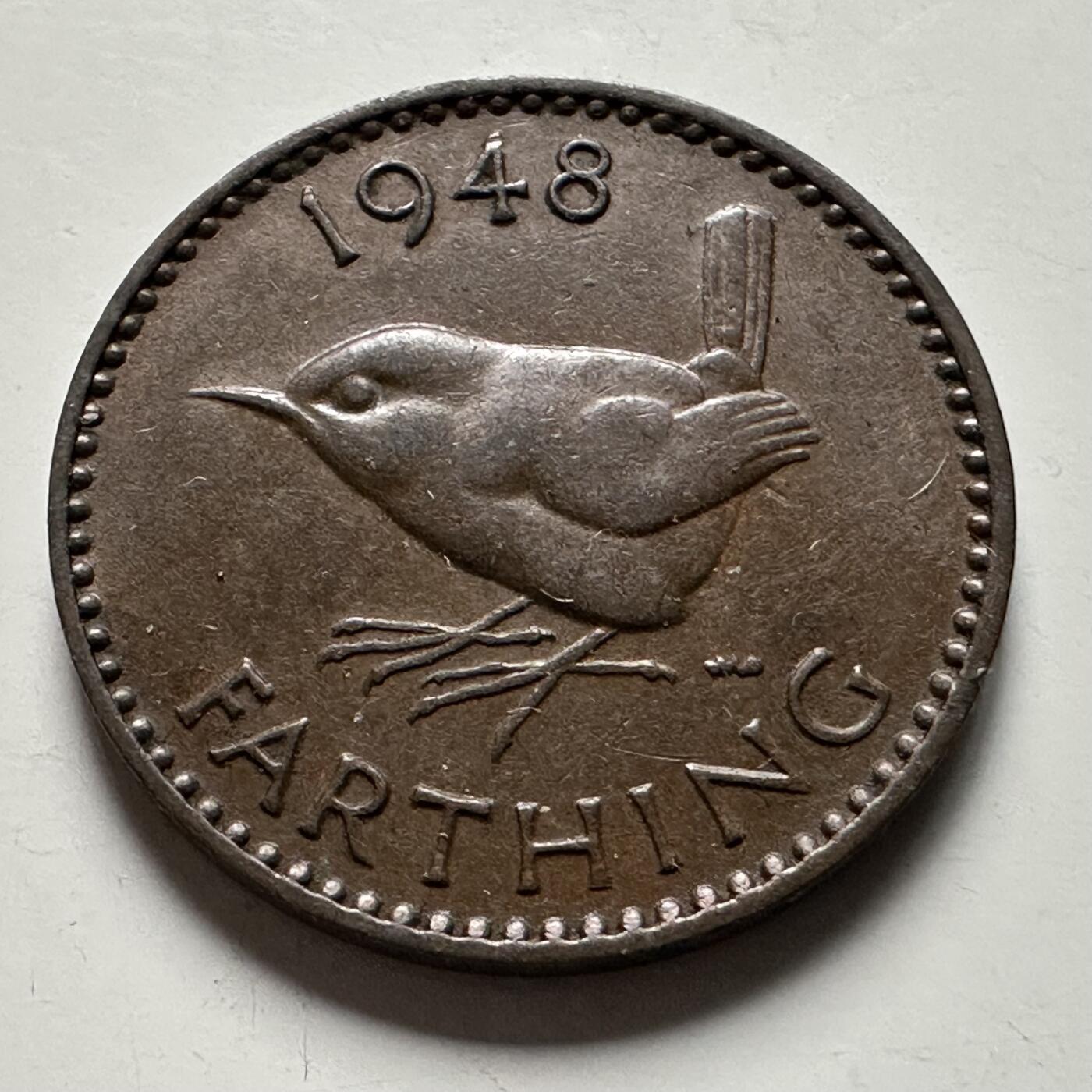 🌹外币初藏🌹🐯2026年第22场  每周二四六晚8️⃣点 接代拍 英国1948年一法新