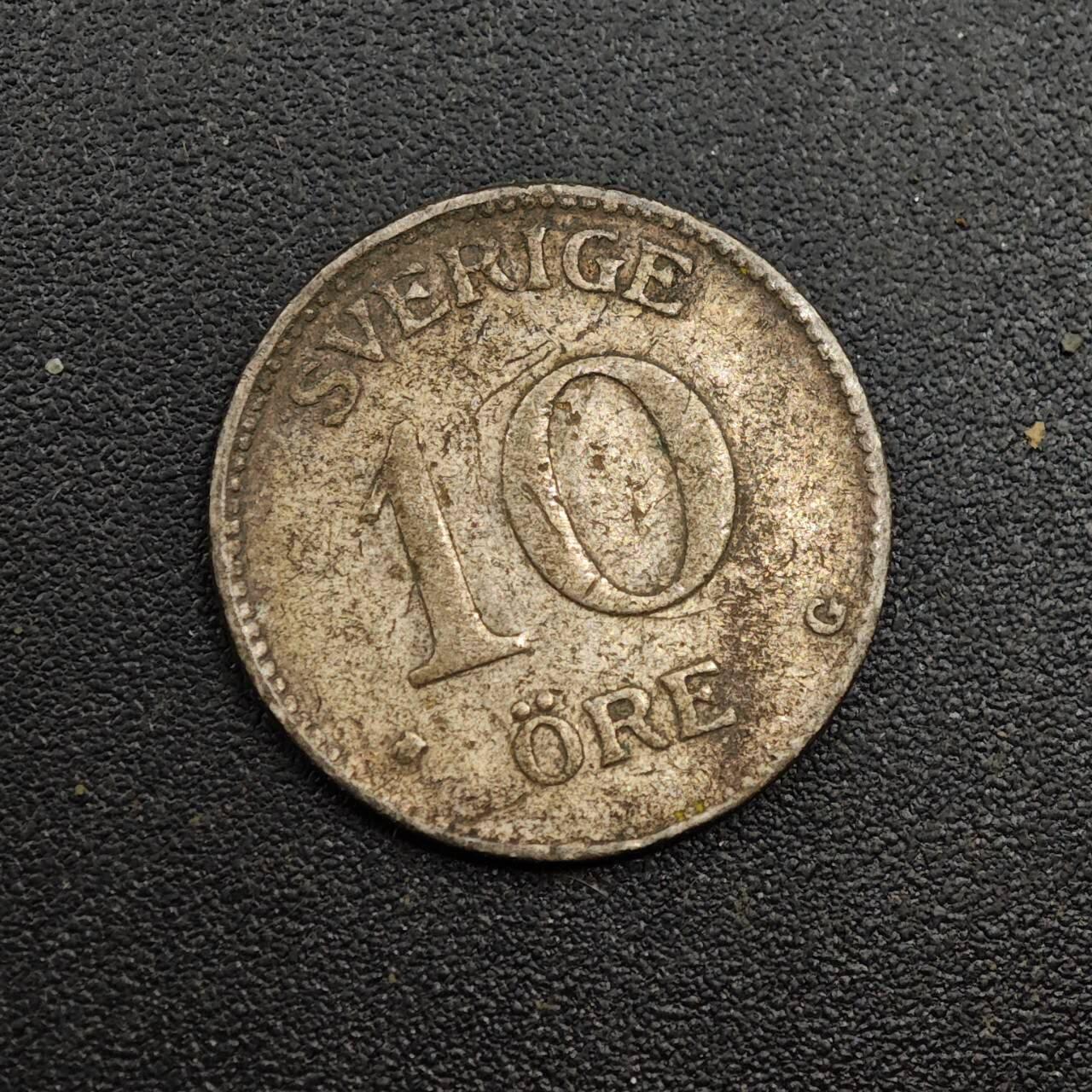 【淘币小摊】实时拍第八百七十一拍   散币银币场    每周一统一发货 瑞典1938年10欧尔银币