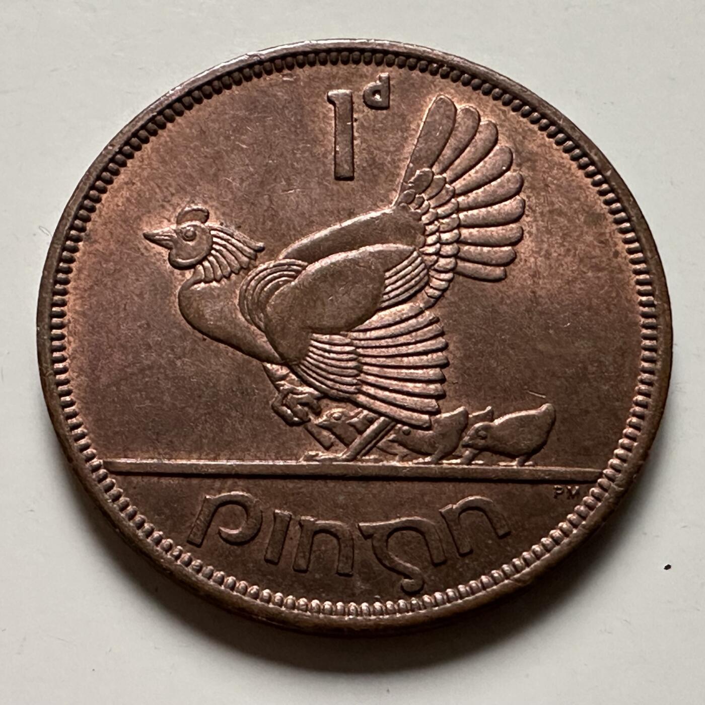 🌹外币初藏🌹🐯2026年第22场  每周二四六晚8️⃣点 接代拍 爱尔兰1966年一便士 b