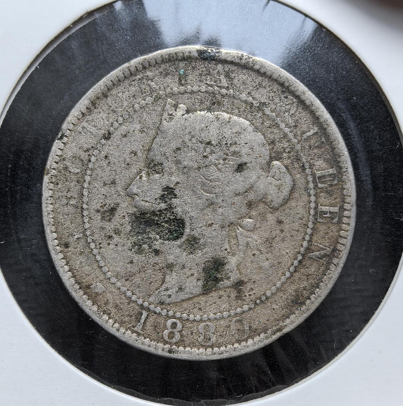 外国优质老铜币银币，正月十二晚九点倒数截拍，满百包邮可寄存，持续收拍 英属牙买加1880年1便士直径30mm，正面为维多利亚女王头像，背面是牙买加殖民地盾徽，由伦敦皇家造币厂铸造，见证了大英帝国殖民体系下的加勒比地区货币体系。