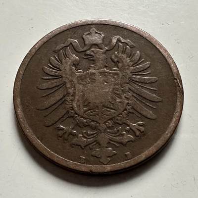 🌹外币初藏🌹🐯2026年第22场  每周二四六晚8️⃣点 接代拍 - 德国1875年2芬尼 短翅