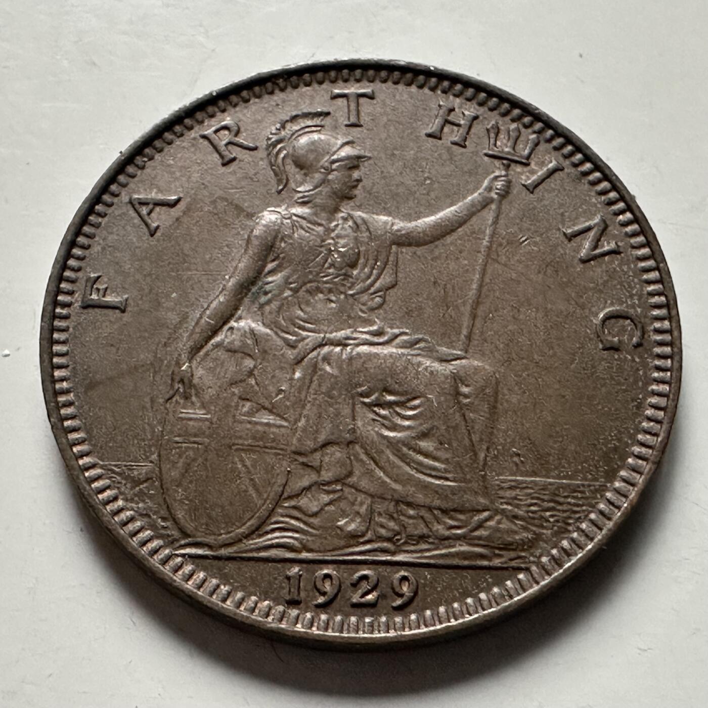 🌹外币初藏🌹🐯2026年第22场  每周二四六晚8️⃣点 接代拍 英国1929年一法新