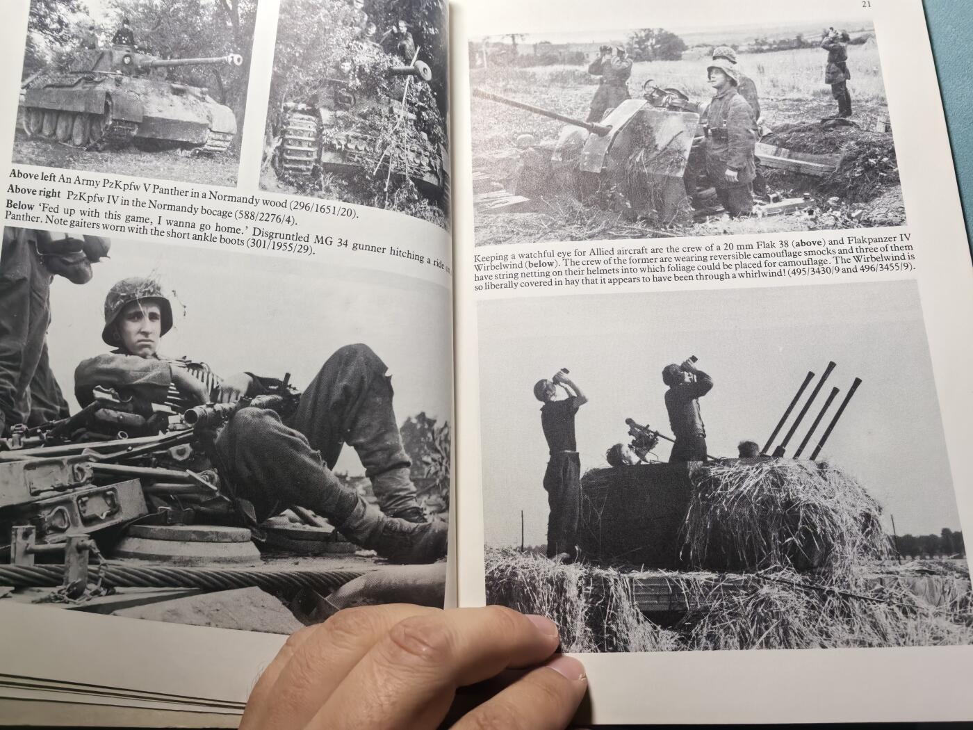 盛世勋华——号角文化勋章邮票专场拍卖第307期 历史文献图册 西北欧的德国装甲部队作战图集 92页