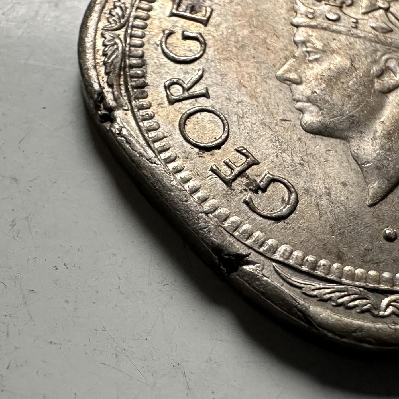 🌹外币初藏🌹🐯2026年第22场  每周二四六晚8️⃣点 接代拍 英属印度1946年2安娜镍币 原光品 边有小残