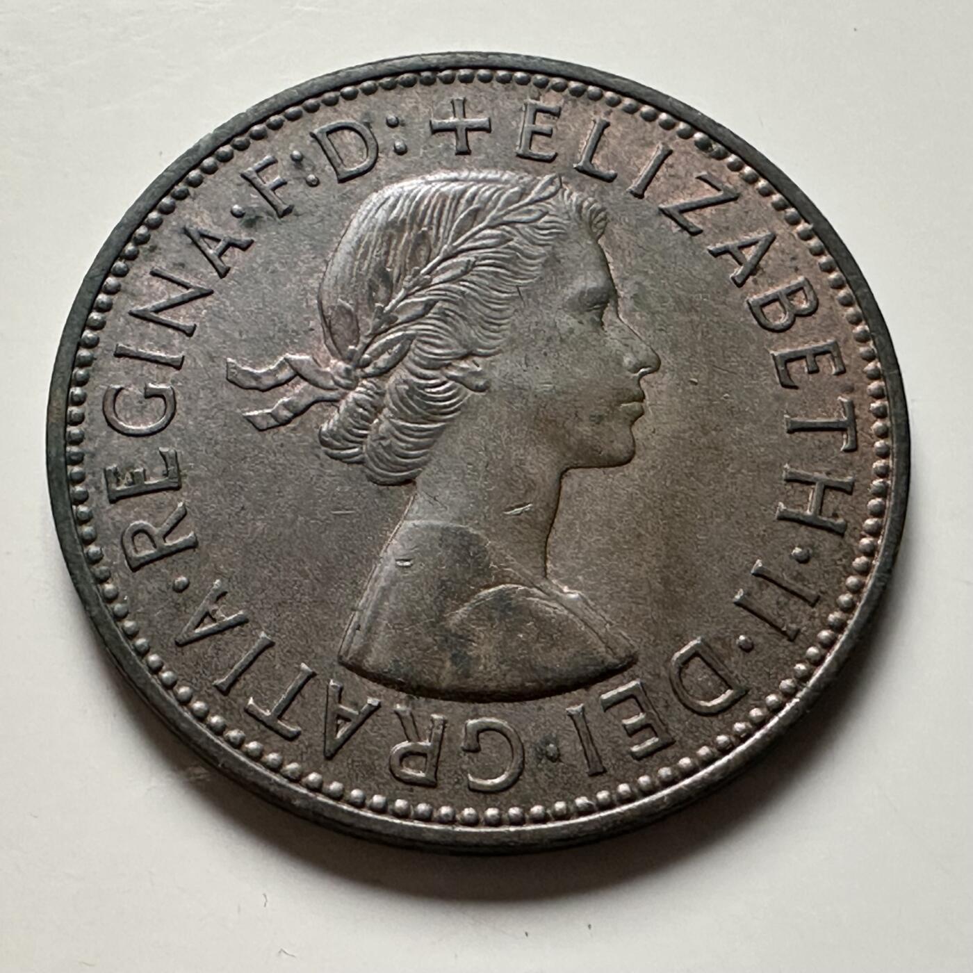 🌹外币初藏🌹🐯2026年第22场  每周二四六晚8️⃣点 接代拍 英国1963年一便士