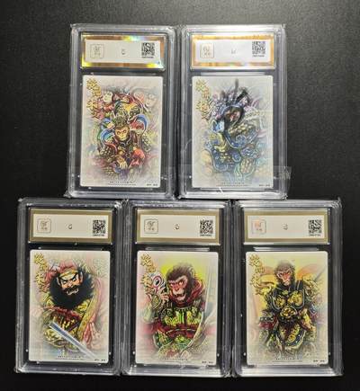 天玑星卡拍第174期《3.2周一截拍》持续收拍收评中 满赠卡需备注 墨婉文化 乾坤未定系列 多吉 三大反骨仔 齐天大圣 钟馗 粗闪 保粹爆金10两张+保粹10三张