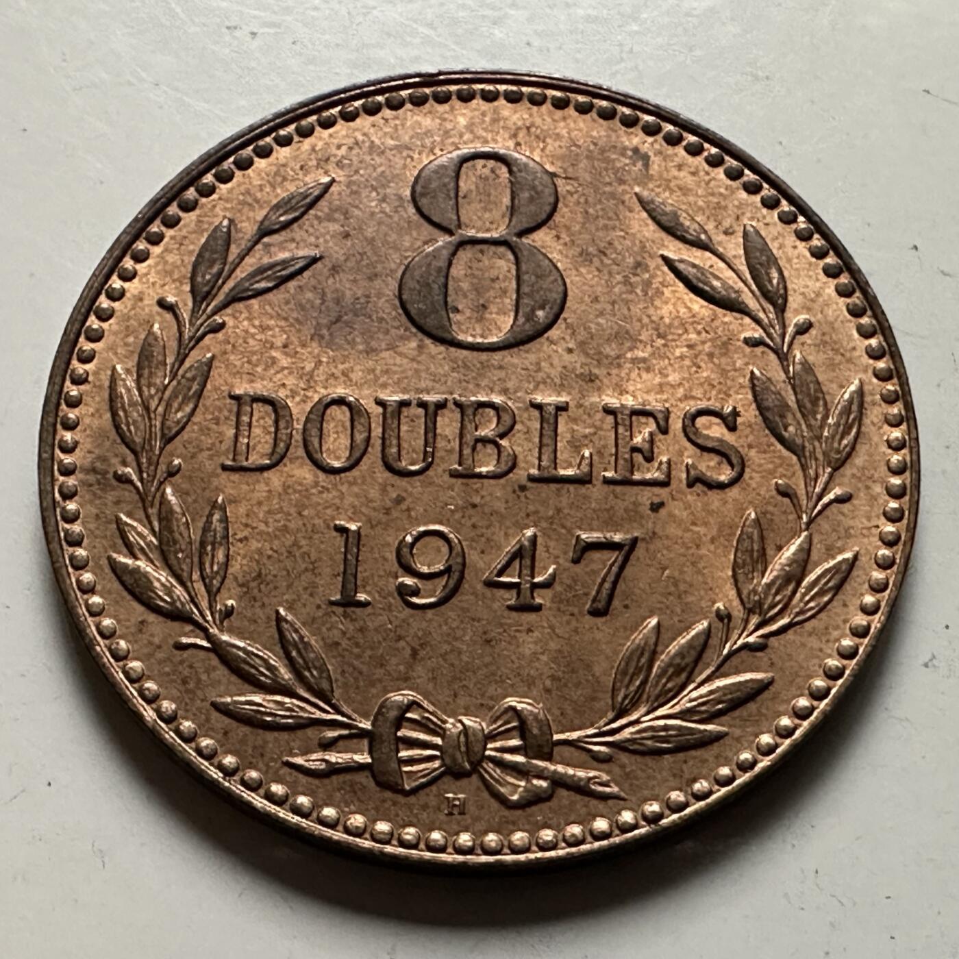 🌹外币初藏🌹🐯2026年第22场  每周二四六晚8️⃣点 接代拍 根西岛1947年8道布