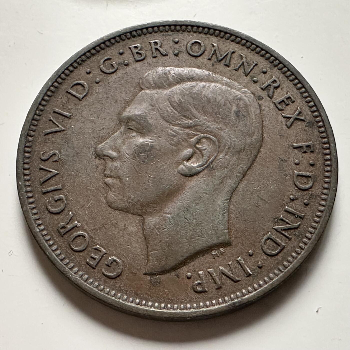 🌹外币初藏🌹🐯2026年第22场  每周二四六晚8️⃣点 接代拍 英国1937年一便士