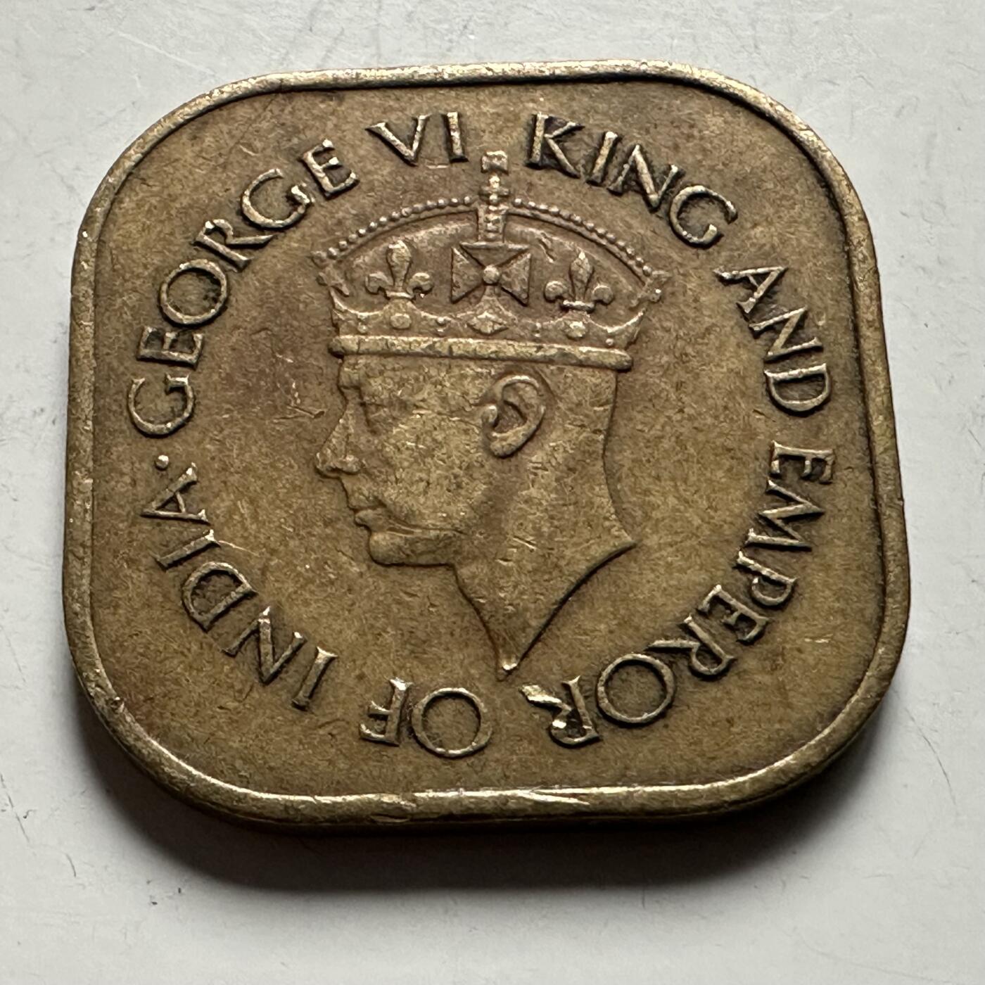 🌹外币初藏🌹🐯2026年第22场  每周二四六晚8️⃣点 接代拍 英属锡兰1945年五分