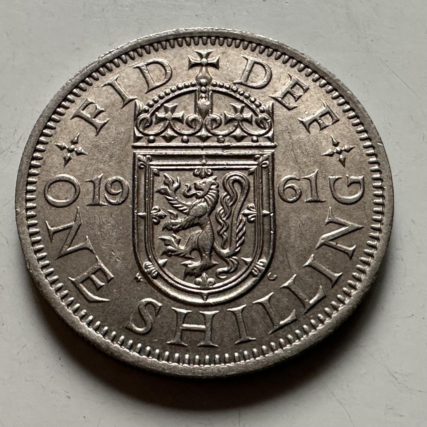 🌹外币初藏🌹🐯2026年第22场  每周二四六晚8️⃣点 接代拍 英国1961年一先令