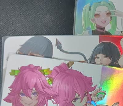 花开卡拍第61期（3月7号周六截拍，品控勿拍!!!拍品不寄存，运费5元（新疆需补运费差价或顺丰到付），自制卡难免瑕疵，可能存在轻微撞角爆边等出厂瑕疵，品控介意勿拍！） - 绘天阁 非常清凉的美少女03 3张 彩闪