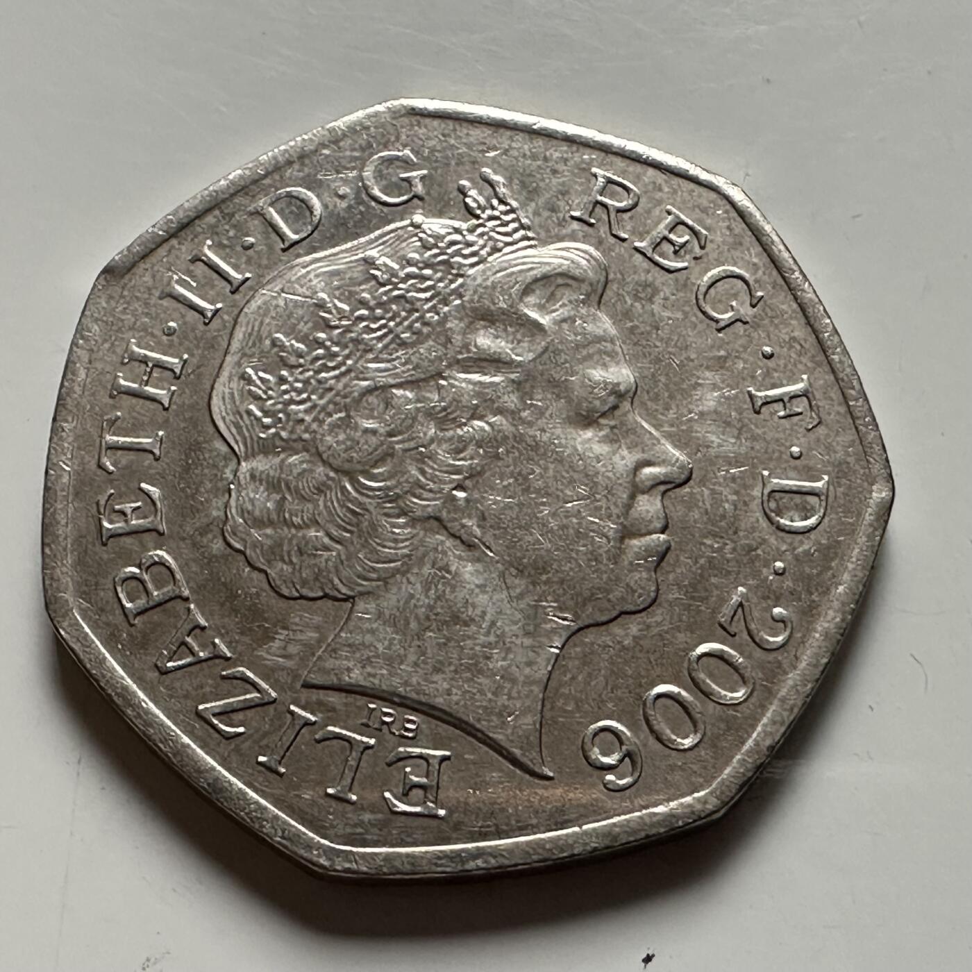 🌹外币初藏🌹🐯2026年第22场  每周二四六晚8️⃣点 接代拍 英国2006年维多利亚十字勋章150周年50便士纪念币