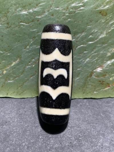 仅此一颗，藏传大鹏玛瑙随形天珠一颗 - 仅此一颗，藏传大鹏玛瑙随形天珠一颗