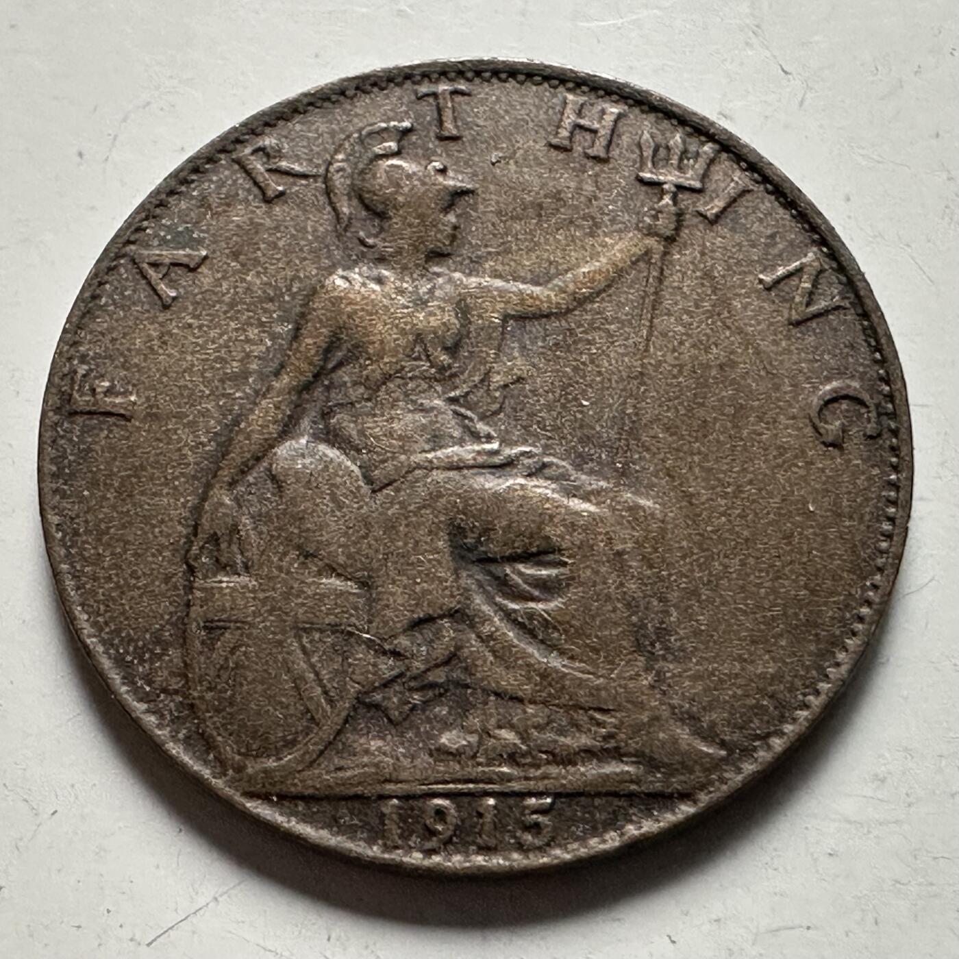 🌹外币初藏🌹🐯2026年第22场  每周二四六晚8️⃣点 接代拍 英国1915年一法新