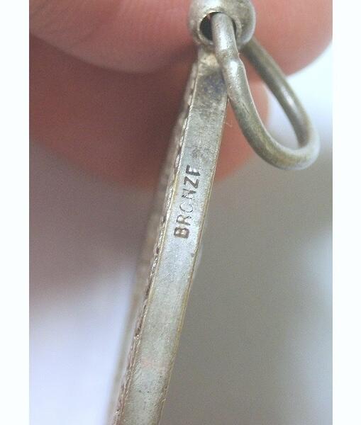 法国1900年 女神玛丽安娜高浮雕精制大镀银章 42MM