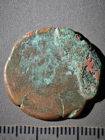 118期新疆红钱粟特钱币丝路钱币专场 C丝路铜币版式