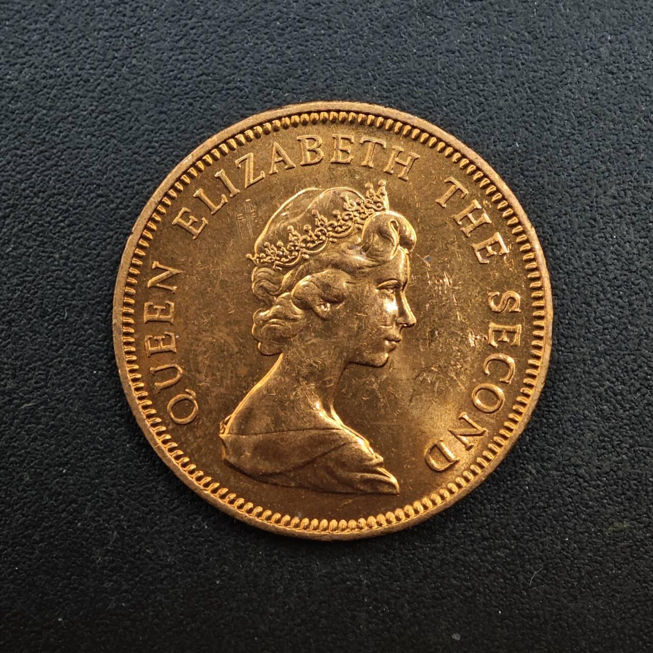 【淘币小摊】实时拍第八百七十一拍   散币银币场    每周一统一发货 福克兰1985年1便士企鹅铜币