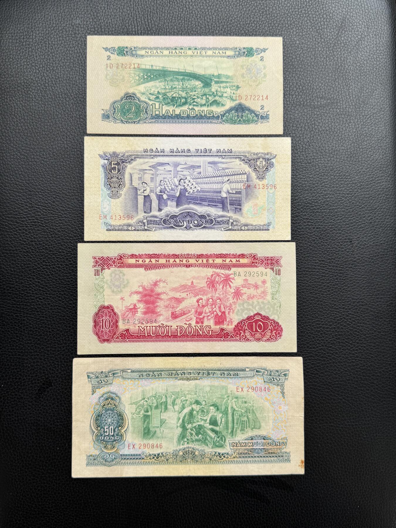 桂P钱币文化工作室拍卖第四十七期 中国代印越南1966年纸币一整套，热门代印系列，集齐不易