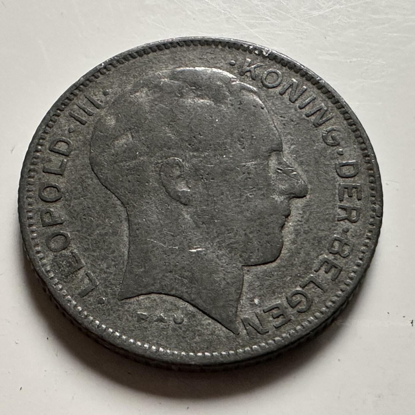 🌹外币初藏🌹🐯2026年第22场  每周二四六晚8️⃣点 接代拍 比利时1941年5法郎