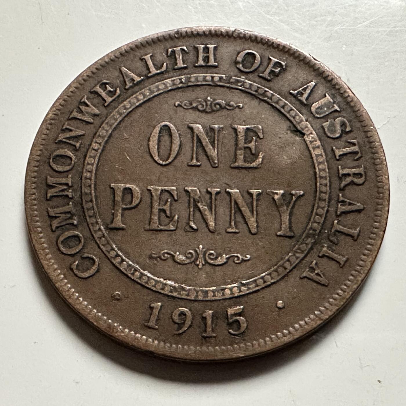 🌹外币初藏🌹🐯2026年第22场  每周二四六晚8️⃣点 接代拍 澳大利亚1915年一便士