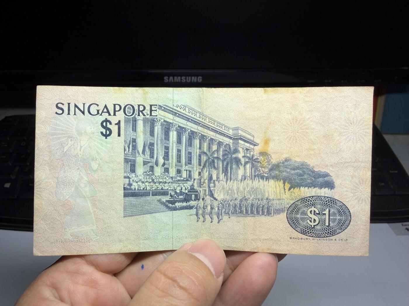 2026年集古藏今外币拍卖第二期-第10场—（总第310拍-纸币专场），本期拍完结算一次，发货时间2-3天，休息几天后继续新的一期拍卖。 新加坡一元